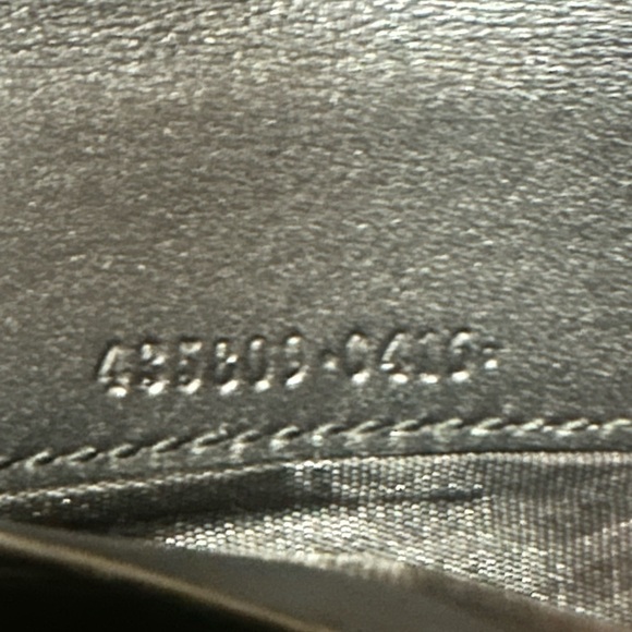 Gucci Marmont Floral Bow Navy Continental Wallet - Picture 11 of 13